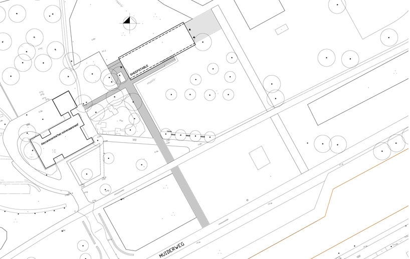 70F architecture: sheep stable in almere