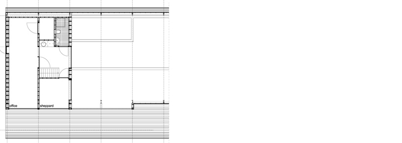 70F architecture: sheep stable in almere