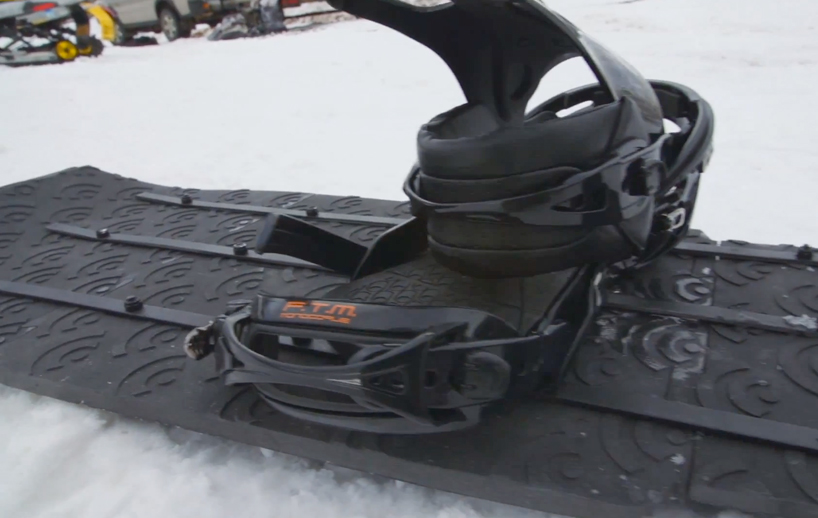 world's 3D printed snowboard by