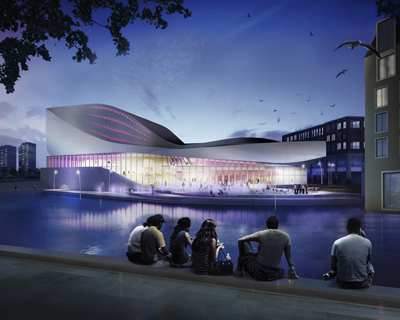 UNStudio: theater spijkenisse is under construction