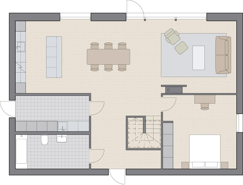 claesson koivisto rune: tind prefab houses