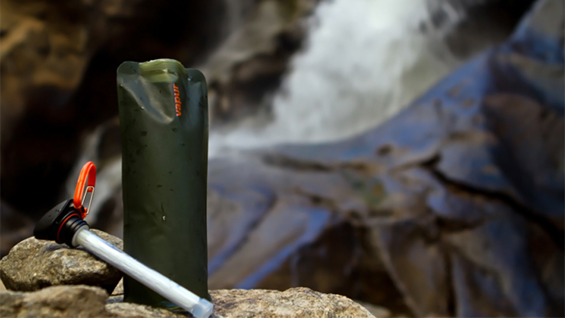 vapur microfilter water bottle kills 99.99% of bacteria
