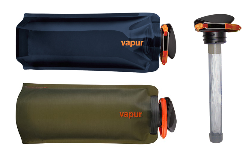 vapur microfilter water bottle kills 99.99% of bacteria