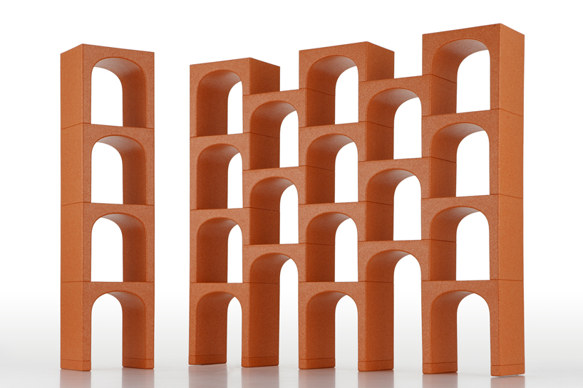 giulio iacchetti: EUR colosseum shelving for magis