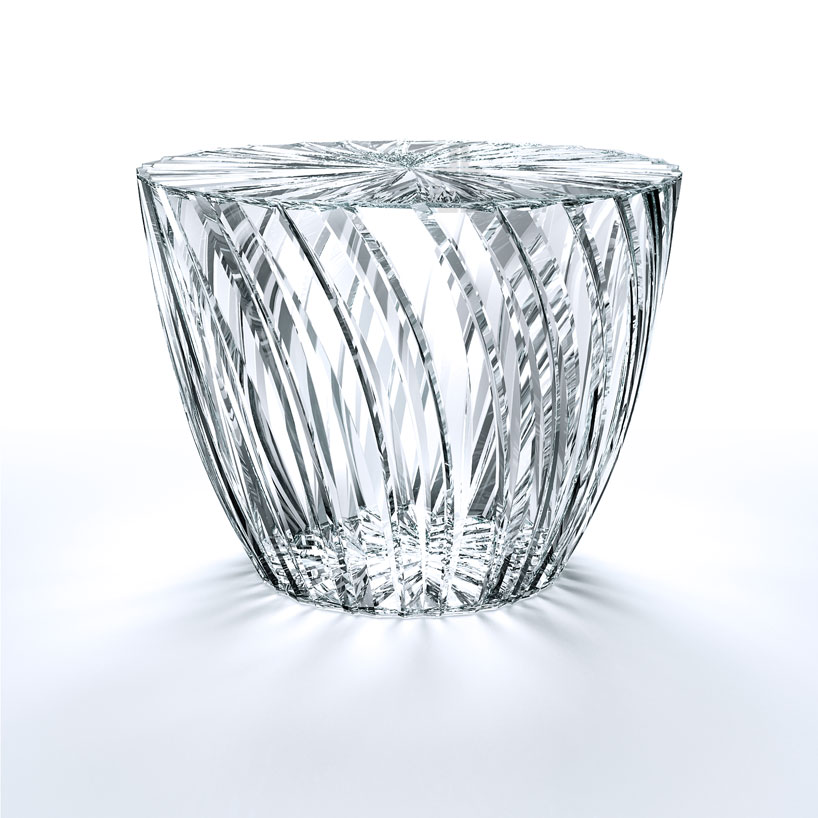 tokujin yoshioka: sparkle stools + side tables for kartell