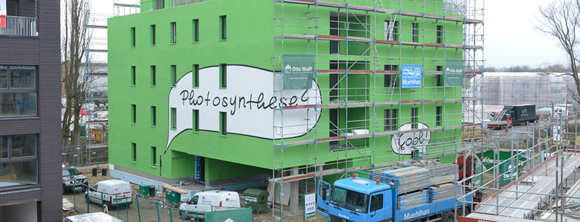 world's first algae powered building by splitterwerk