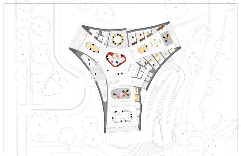 studio gang: arcus center for social justice leadership breaks ground