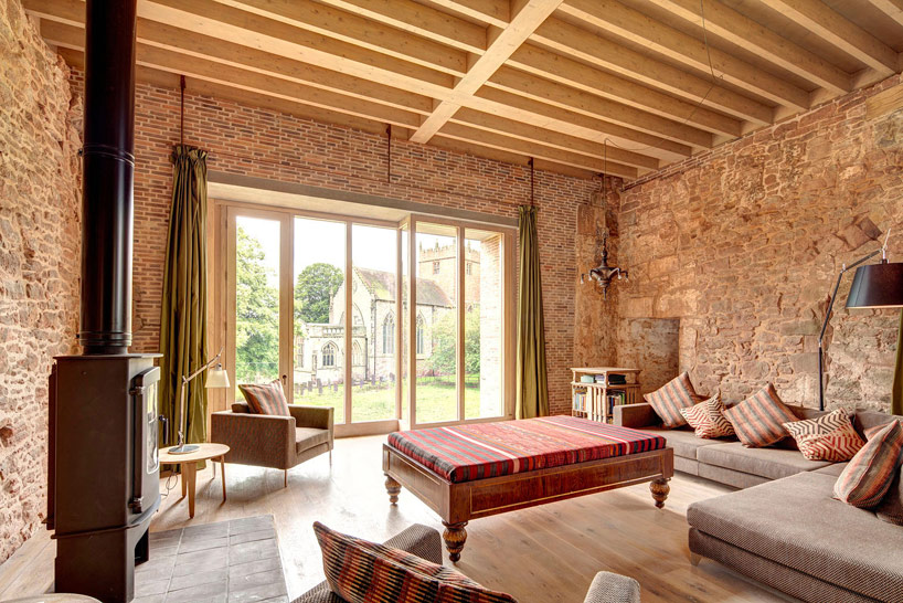 the historic royal family's astley castle sees a renovation in brick