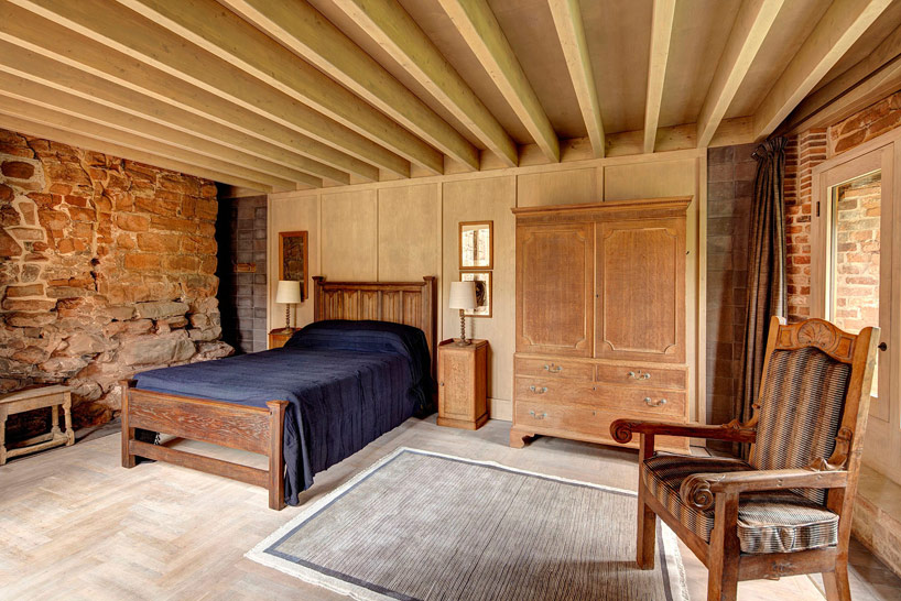 the historic royal family's astley castle sees a renovation in brick