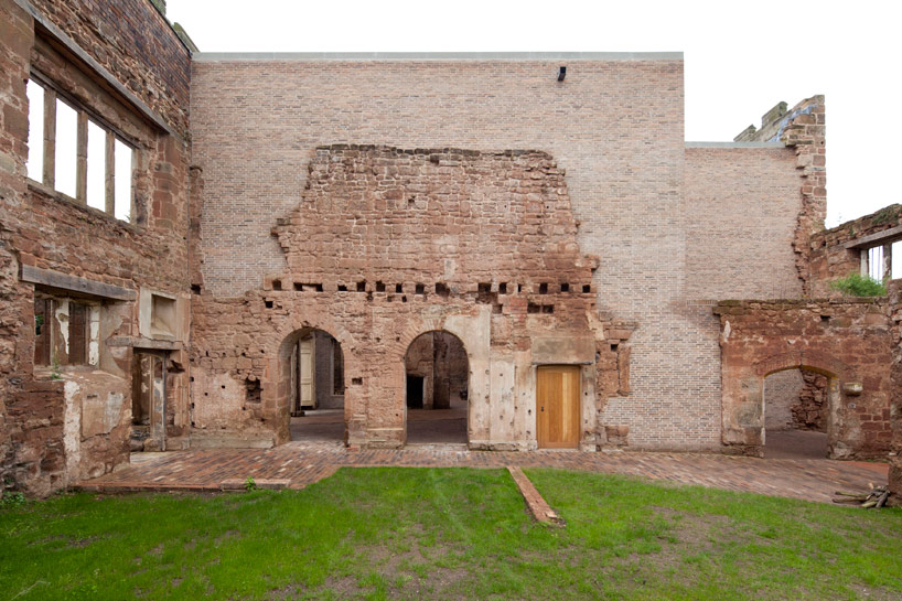 the historic royal family's astley castle sees a renovation in brick