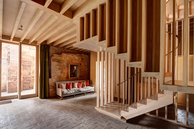 the historic royal family's astley castle sees a renovation in brick