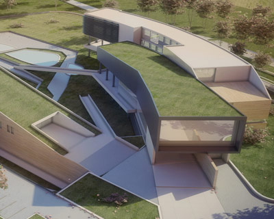 archvision studio: balneary center in romania