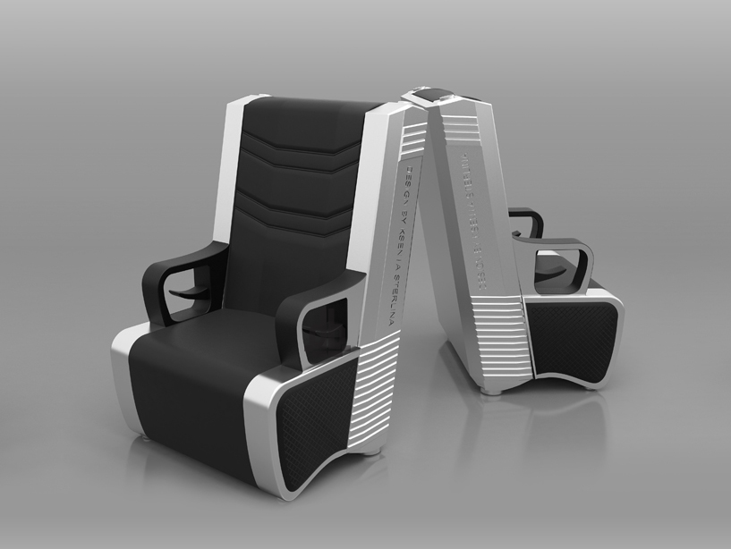 bang bang armchair by ksenia sterlina