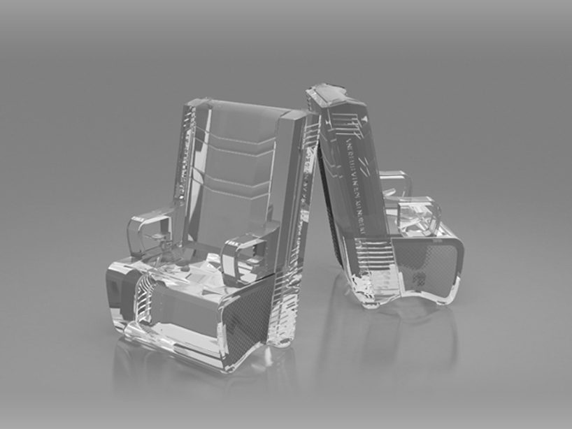 bang bang armchair by ksenia sterlina