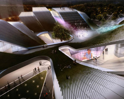 DUO decode urbanism office: beijiao sports center