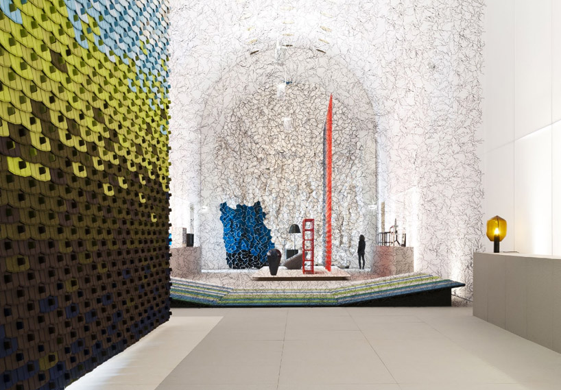 ronan and erwan bouroullec: momentane exhibition at les arts