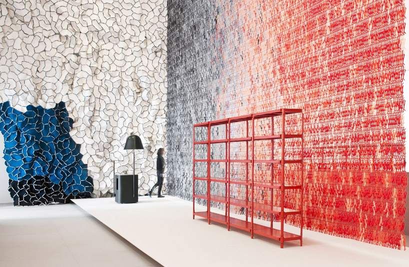 ronan and erwan bouroullec: momentane exhibition at les arts decoratifs