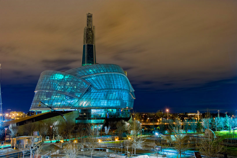antoine predock architects: canadian museum for human rights, winnipeg