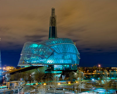 antoine predock architects: canadian museum for human rights, winnipeg
