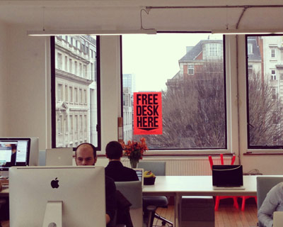 Free Desk Here Initiative By Open Studio Club