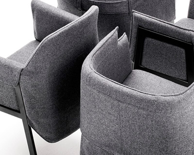 grace seating system by giopato & coombes