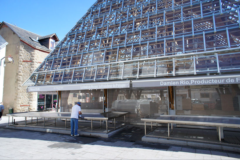 berranger and vincent: halle de marche, france 