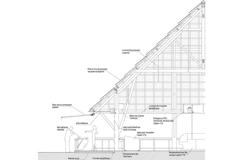 berranger and vincent: halle de marche, france 