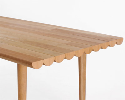 logg dining table by jarrod lim for hinika at IFFS 2013