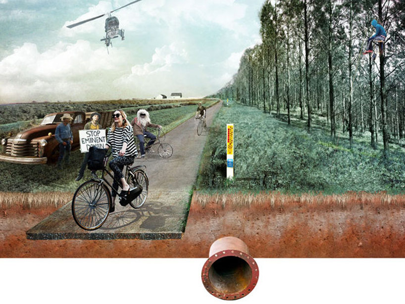 keystone XL pipeline trail: a cross country bike path by SWA group
