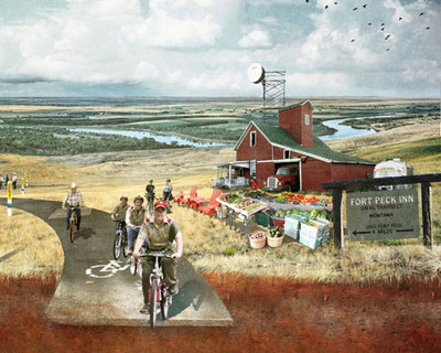 keystone XL pipeline trail: a cross country bike path by SWA group