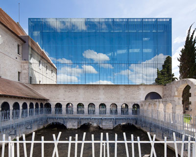 opus 5 architectes: maurice durufle music school in louviers
