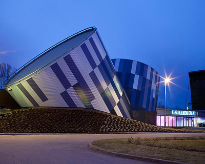 moussafir architectes: la luciole concert hall, france