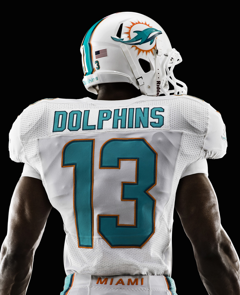 miami dolphins 2013 uniform