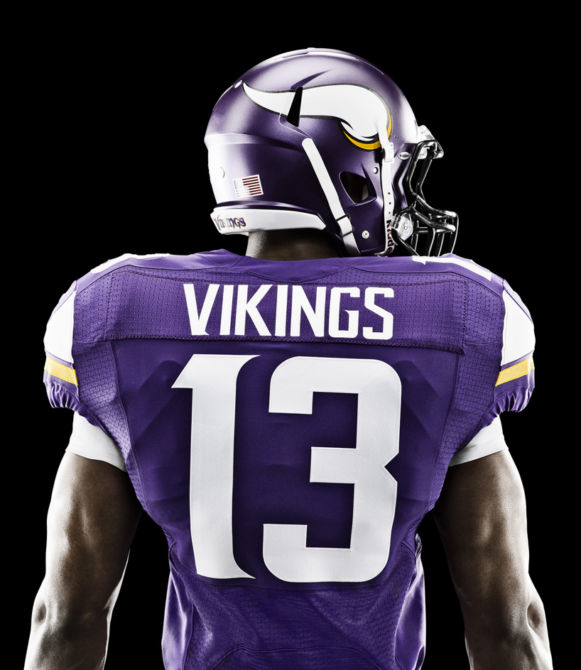 Vikings reveal new uniforms for 2013