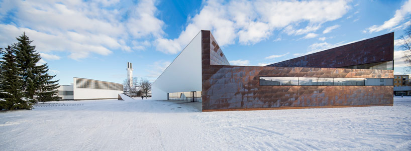 JKMM architects expands alvar aalto's seinajoki city library