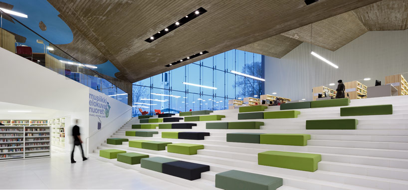 JKMM architects expands alvar aalto's seinajoki city library