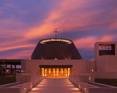 pelli clarke pelli: st.katharine drexel chapel, xavier university of louisiana
