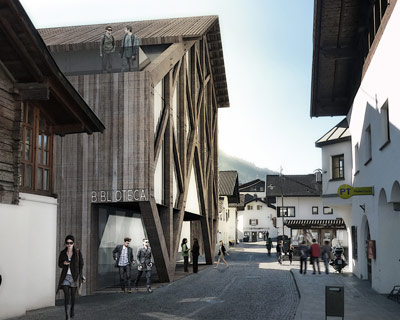 AZPA: st martin library in italy