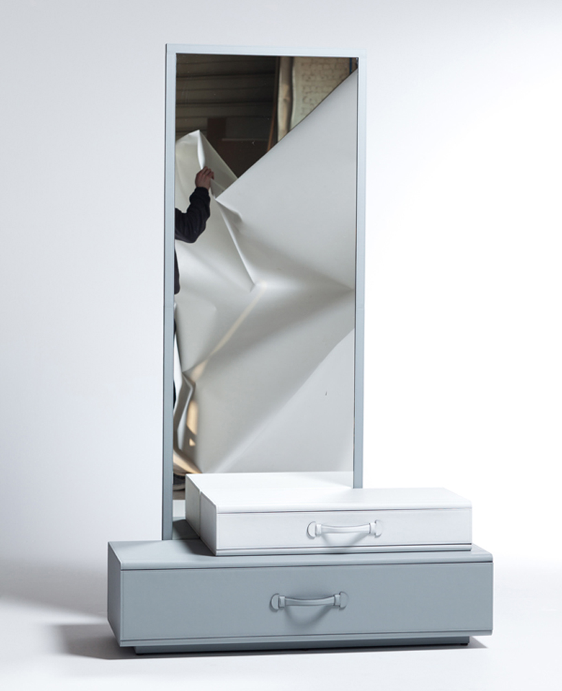 leather suitcase furniture by maarten de ceulaer for nilufar