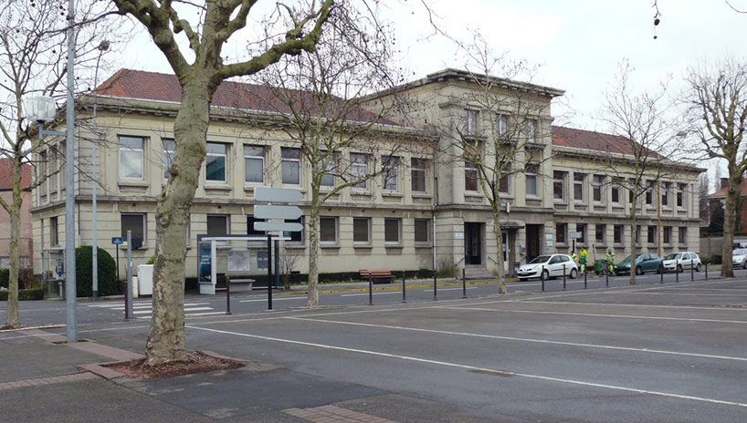 tank architectes: mediatheque de la madeleine under construction
