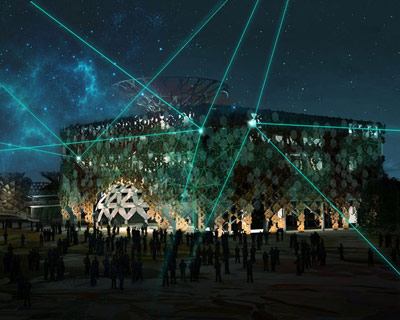 EMBT: italian pavilion proposal for world expo milan 2015