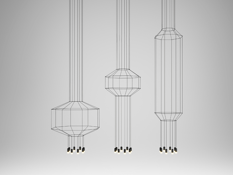 arik levy delicately crafts wireflow for VIBIA