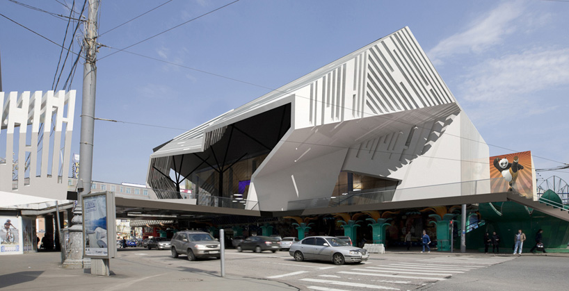 za bor architects: pushkinsky cinema proposal, moscow za bor architects: pushkinsky cinema proposal, moscow