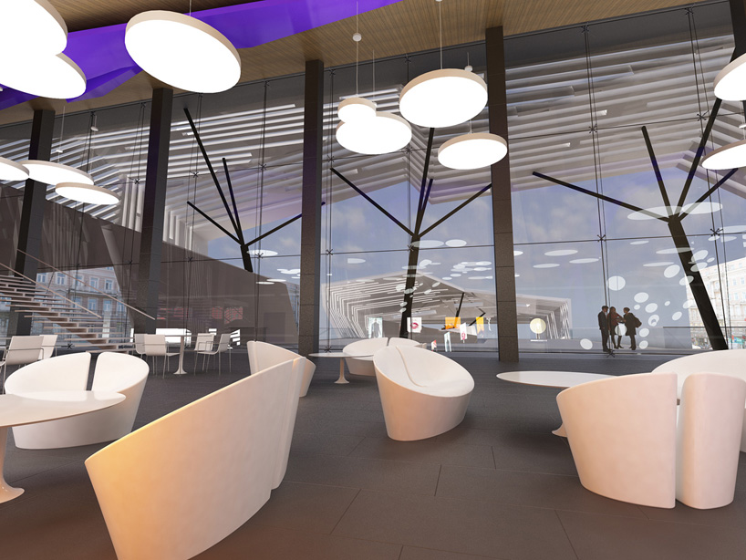 za bor architects: pushkinsky cinema proposal, moscow za bor architects: pushkinsky cinema proposal, moscow