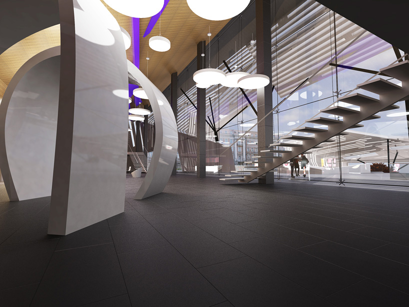 za bor architects: pushkinsky cinema proposal, moscow za bor architects: pushkinsky cinema proposal, moscow