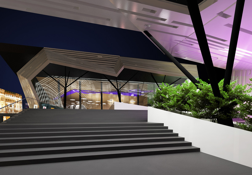 za bor architects: pushkinsky cinema proposal, moscow za bor architects: pushkinsky cinema proposal, moscow