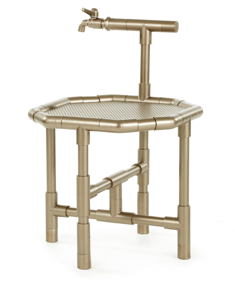 pipe dynasty PVC furniture by 56th studio