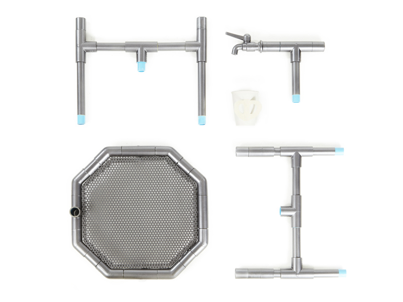 pipe dynasty PVC furniture by 56th studio