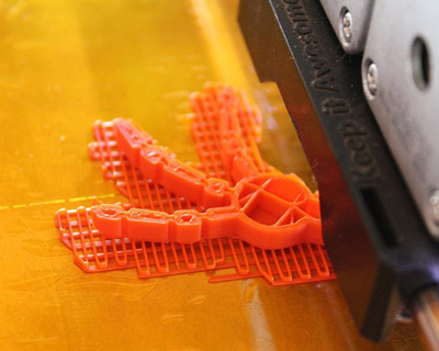 3D printing with the mind: objects from thought by thinker thing