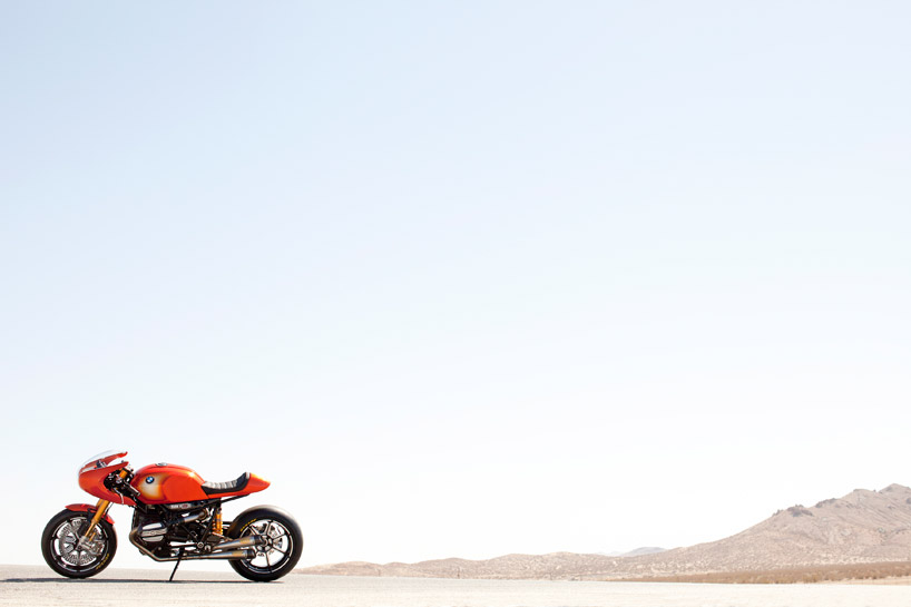 BMW motorrad + roland sands: concept 90 motorcycle at villa d'este